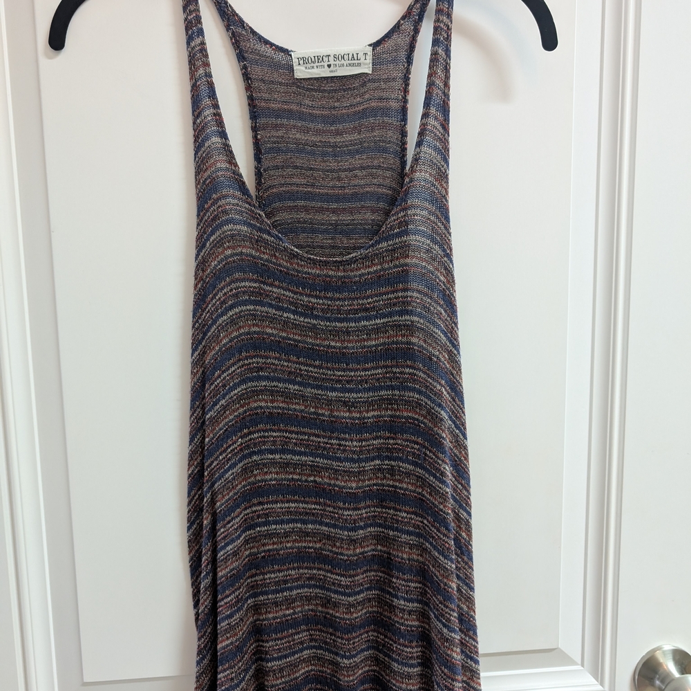 Project Social T Striped Tank Top